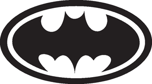 Batman Symbol decal